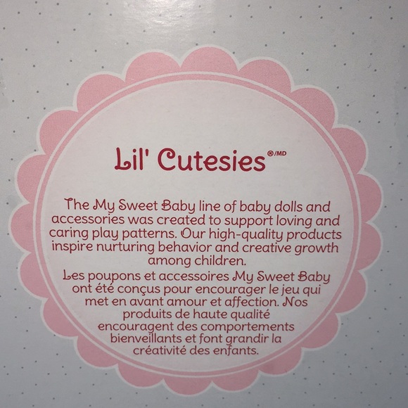My Sweet Baby Lil' Cutesies African American Doll - Picture 7 of 12